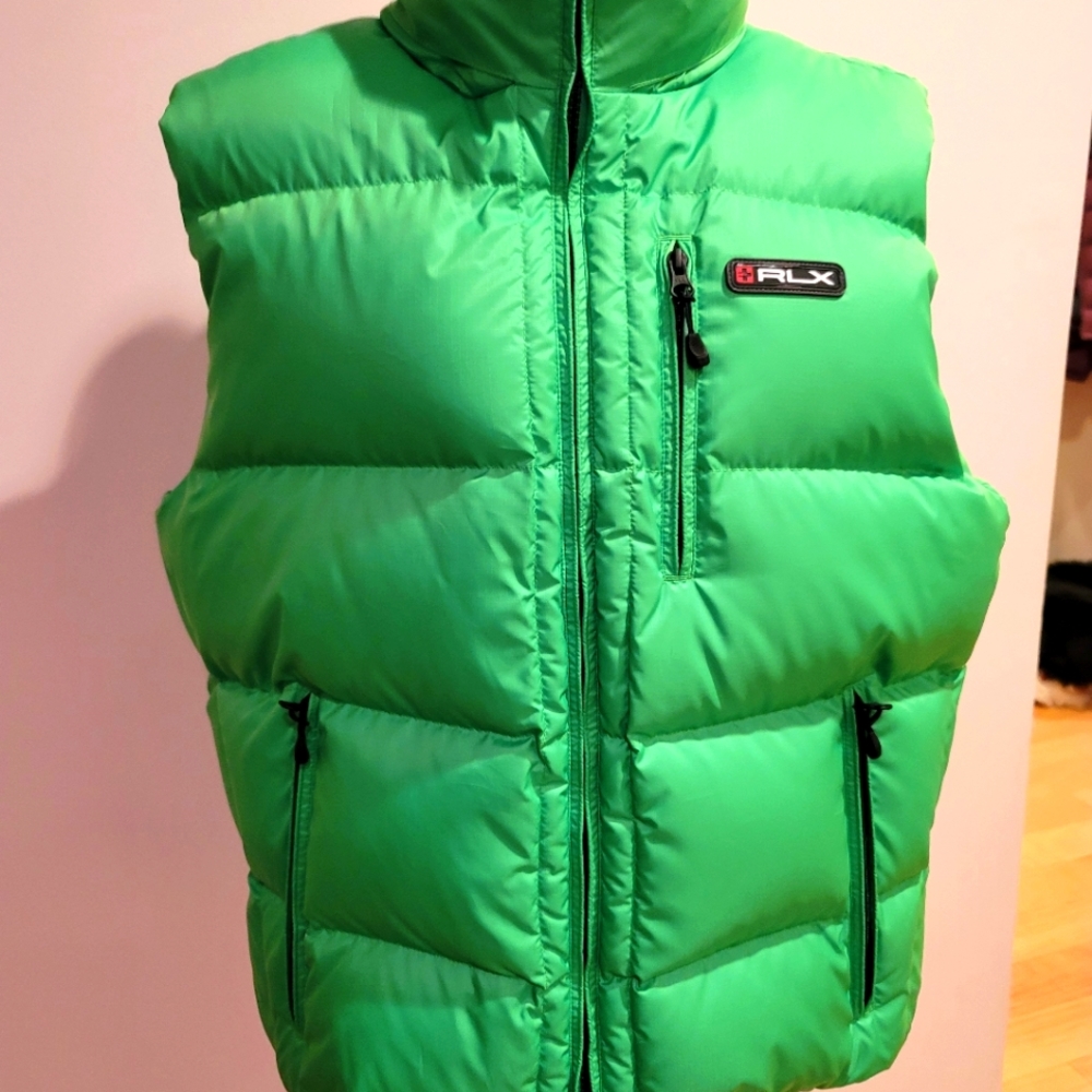 Ralph Lauren RLX super puff vest.